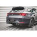 Накладки сплиттеры боковые на задний бампер на Seat Leon IV FR